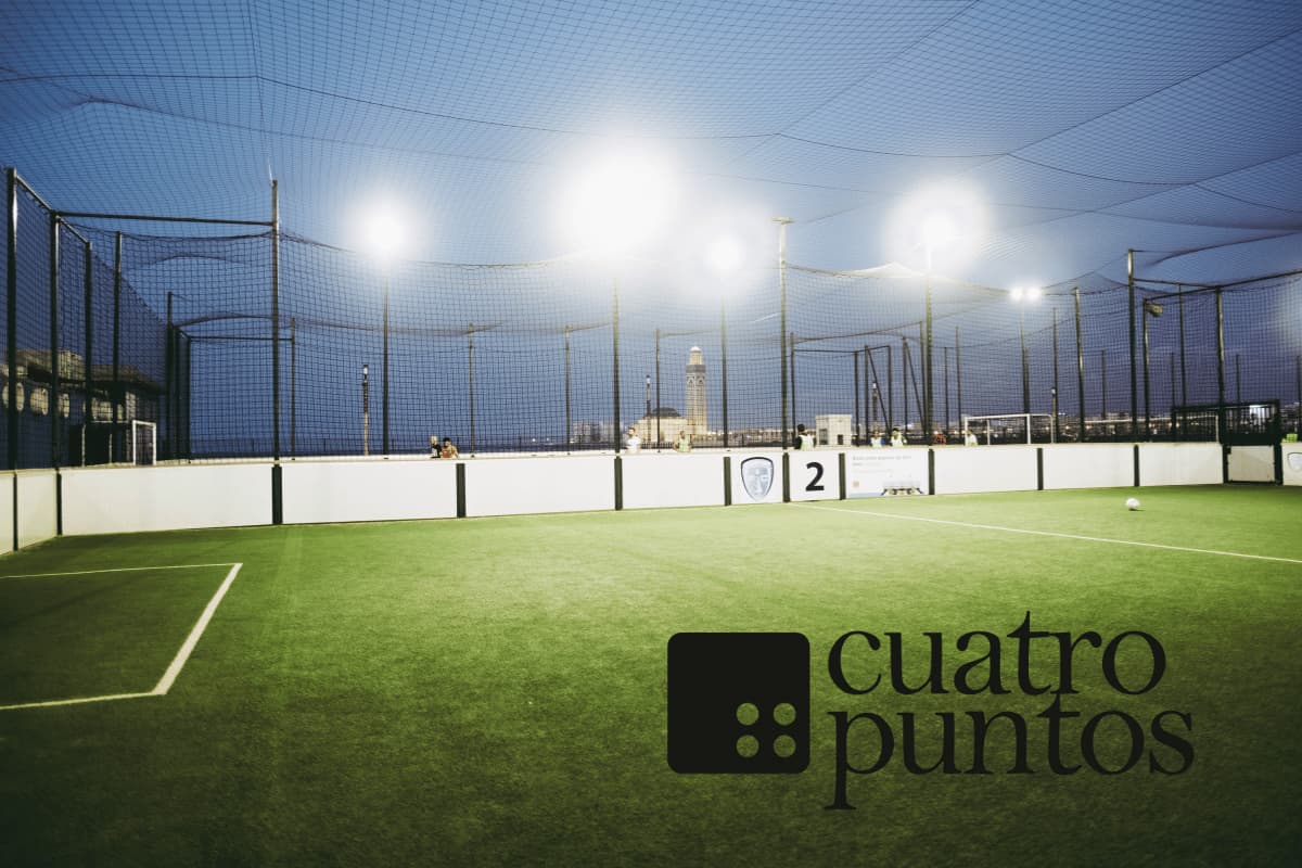 Como iluminar una cancha de fútbol 5