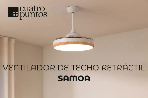 Ventilador de Techo Retráctil Samoa