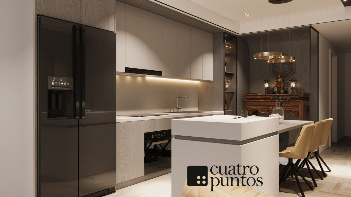 Como decorar tu cocina con luces de neón LED