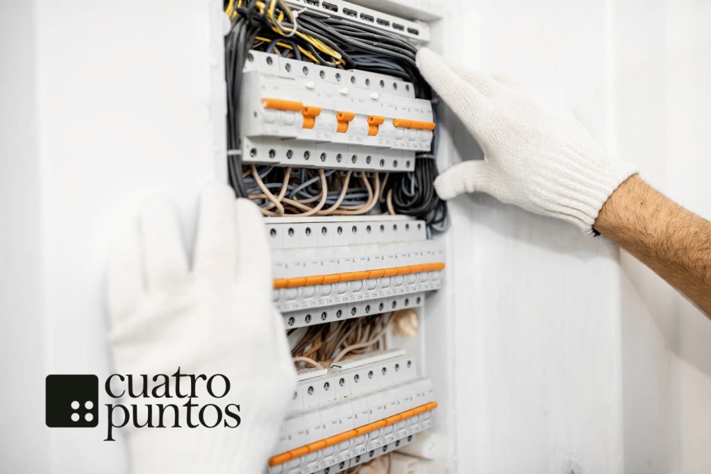 Tableros y cajas eléctricas para obras