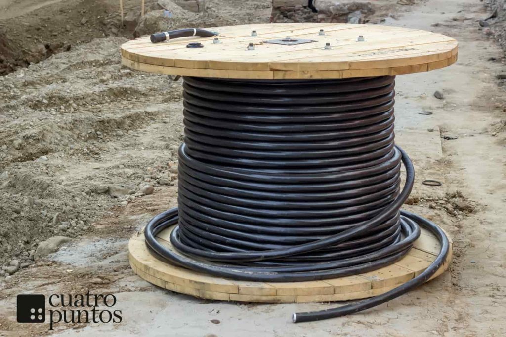 Ventas de cables para obras de construcción